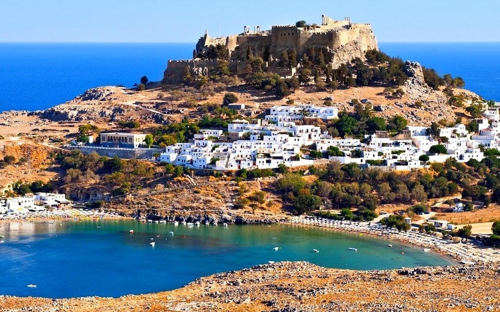 Lindos Anatoli Luxury Villa Екстериор снимка